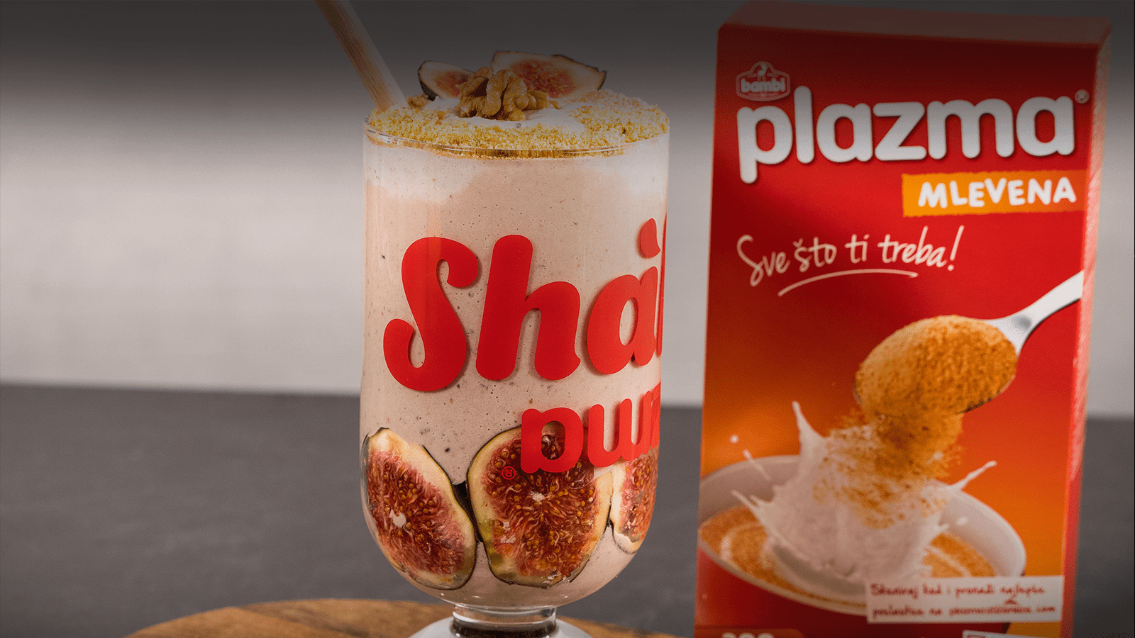 Jesenski Plazma šejk s figami in datlji